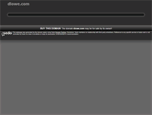 Tablet Screenshot of dlowe.com